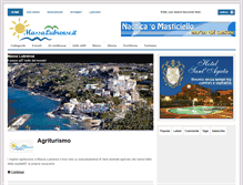 Tablet Screenshot of massalubrense.it